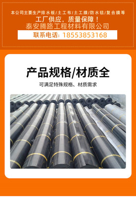 江蘇南通魚(yú)塘養(yǎng)殖防滲膜 蓄水池防滲土工膜
